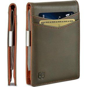 Wallets Slim Front Pocket RFID Blocking Card Holder Minimalist Mini Bifold
